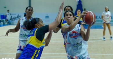 San Lázaro golpea al Mauricio Báez inicio serie semifinal 40 TBS Femenino Distrital 2026Maldonado (19) y Penzo (17) lideran ofensiva 3-2; Moreno 14, Hodge 12 y toma 14 rebotes
