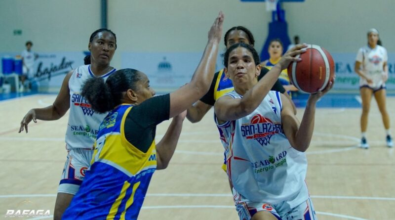 San Lázaro golpea al Mauricio Báez inicio serie semifinal 40 TBS Femenino Distrital 2026Maldonado (19) y Penzo (17) lideran ofensiva 3-2; Moreno 14, Hodge 12 y toma 14 rebotes