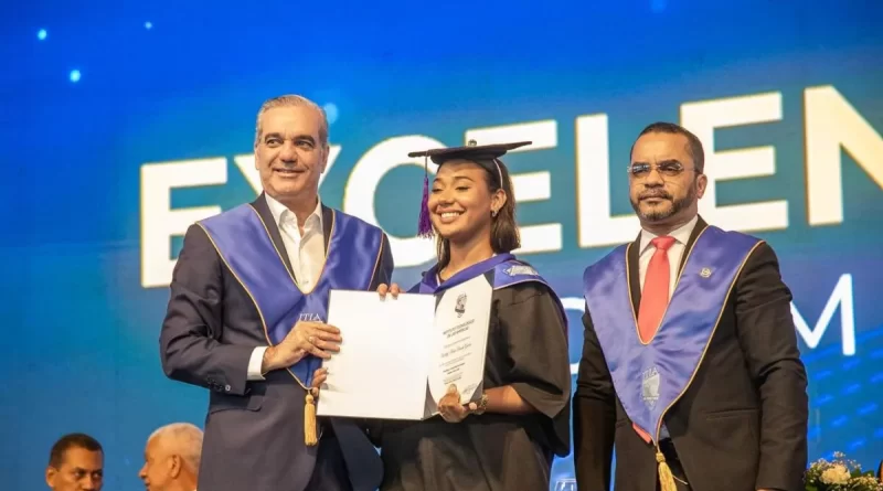 Abinader encabeza histórica graduación del ITLA con 642 nuevos profesionales