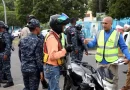 Amplio operativo del Intrant interviene 29 paradas de motocicletas y retiene 46 unidades