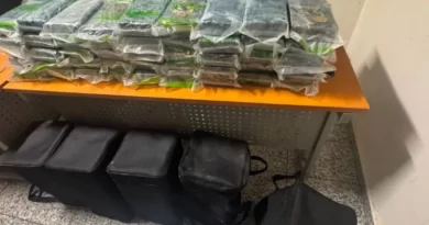 DNCD incauta 90 paquetes de presunta cocaína en el Aeropuerto Internacional de Las Américas
