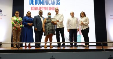 Presidente Abinader lanza Bono de Apoyo Familiar para un millón de hogares Presidente Abinader lanza Bono de Apoyo Familiar para un millón de hogares